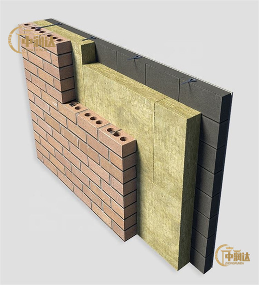 ZRD Rock Wool Board for External Wall Insulation Construction in China